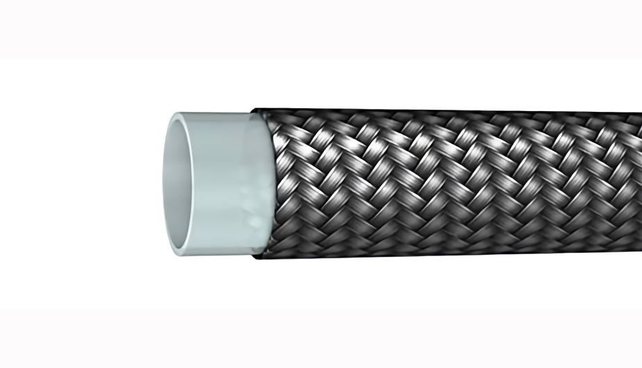 Stainless steel wire braided Teflon natural gas hose manufacturer.