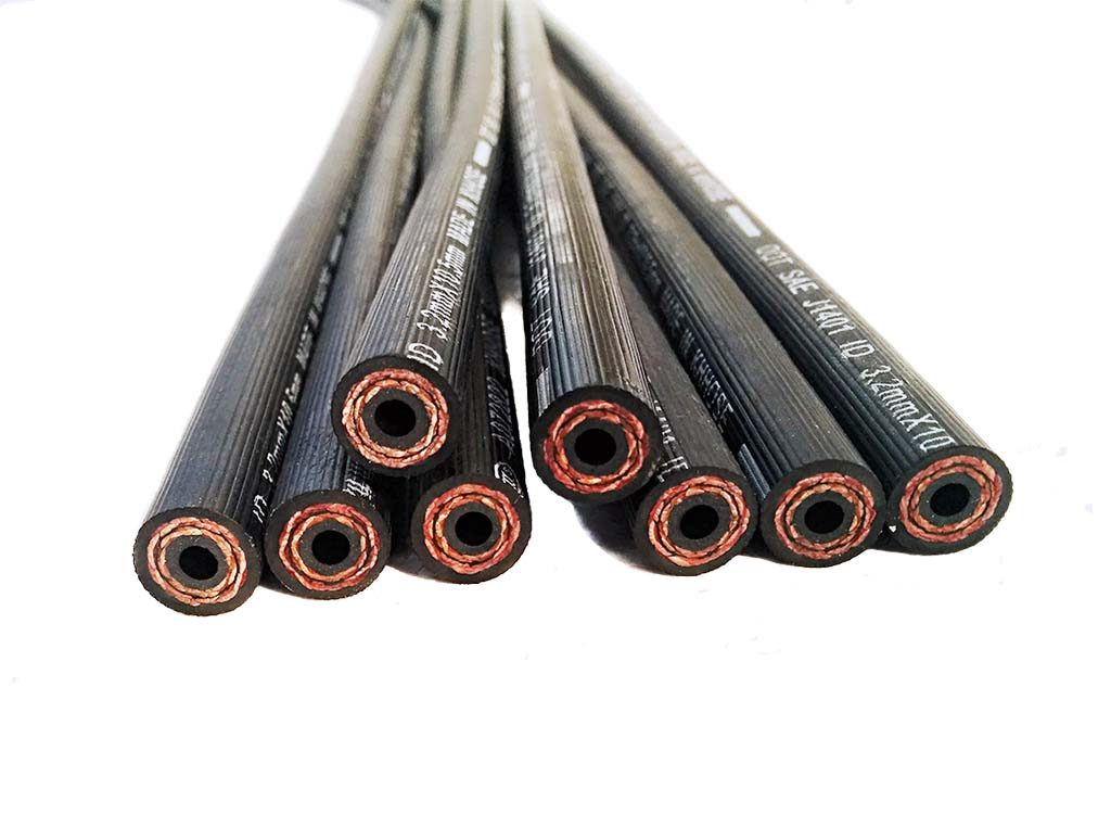 Rubber brake hose for vehicles and motorcycles, ATV, UTV, EV bike hydraulic brake system. rubber brake hose.