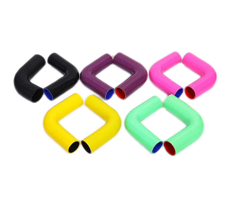 High performance silicone turbo elbow hose for vehicles turbo system and intake system. silicone turbo elbow hose manufacturer, silicone turbo elbow hose supplier.