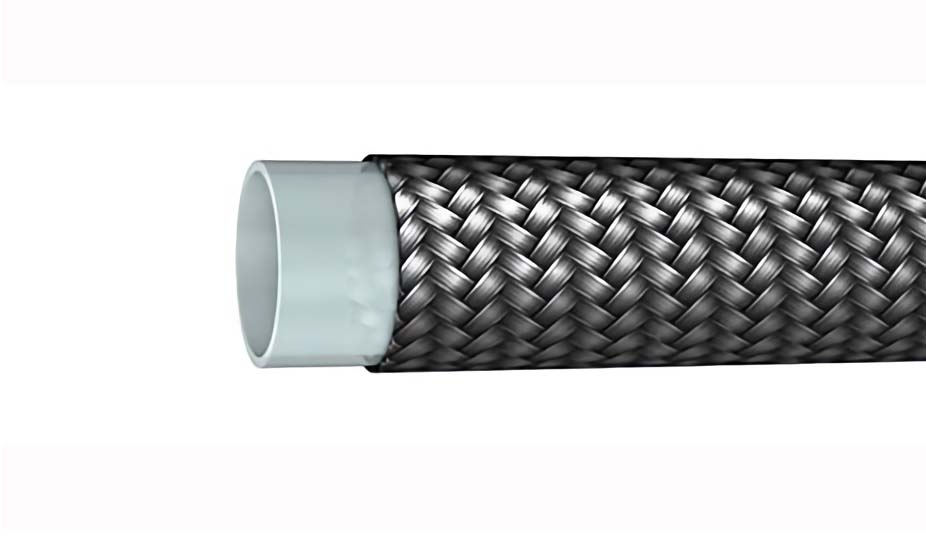 Teflon hose for transport chemical liquids, LPG, CNG, fuel, oil etc.